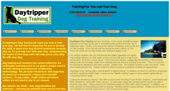 Desktop Screenshot of daytripperdogtraining.com